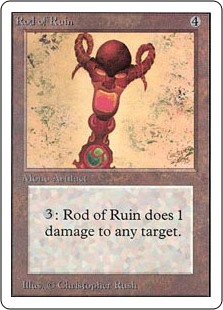(2ED-UA)Rod of Ruin/破滅のロッド