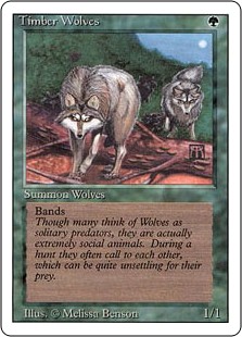 (3ED-RG)Timber Wolves/森林狼