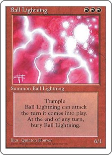 (4ED-RR-FBB)Ball Lightning/ボール・ライトニング