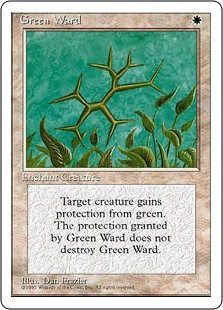 (4ED-UW-FBB)Green Ward/緑の護法印