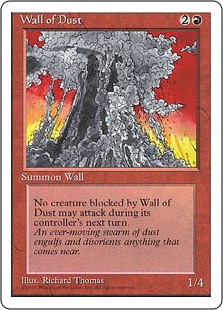 (4ED-UR)Wall of Dust/塵の壁