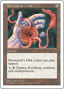 (5ED-RA)Nevinyrral's Disk/ネビニラルの円盤