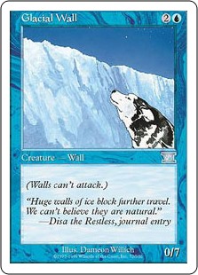 (6ED-UU)Glacial Wall/氷河の壁