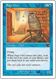 (6ED-CU)Sage Owl/物知りフクロウ