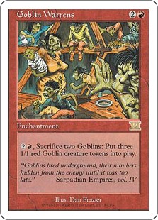 (6ED-RR)Goblin Warrens/ゴブリンの巣穴