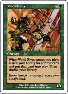 (7ED-CG)Wood Elves/ウッド・エルフ