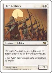 【Foil】(8ED-RW)Elite Archers/精鋭なる射手