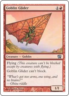 【Foil】(8ED-UR)Goblin Glider/ゴブリンの滑空者