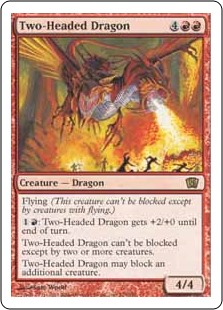 【Foil】(8ED-RR)Two-Headed Dragon/双頭のドラゴン