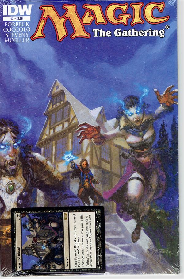 IDW Magic The Gathering Comic Book Issue #3 Regular Cover
