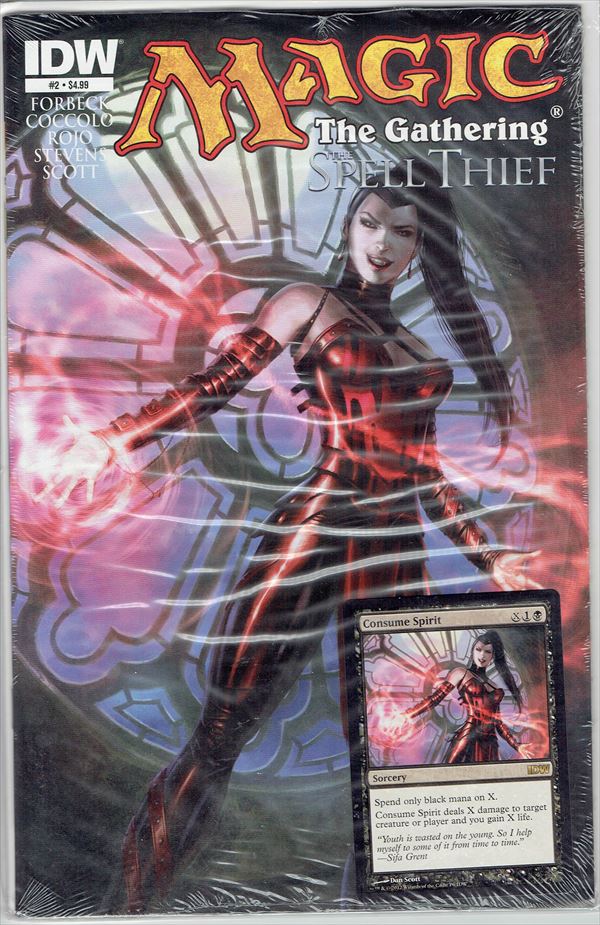 IDW Magic The Gathering Comic Book The Spell Thief Issue #2 Regular cover