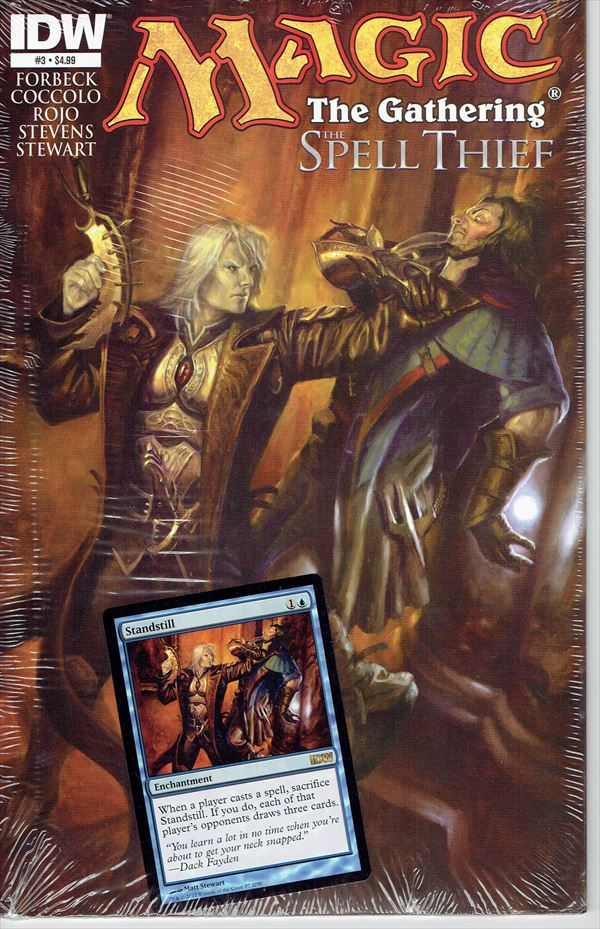 IDW Magic The Gathering Comic Book The Spell Thief Issue #3 Regular cover