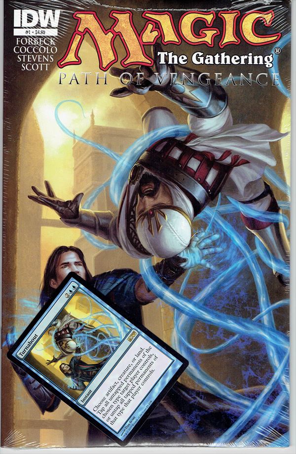 IDW Magic The Gathering Comic Book Path of Vengeance Issue #1 Regular cover