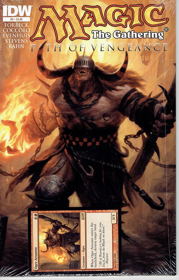 IDW Magic The Gathering Comic Book Path of Vengeance Issue #3 Regular cover