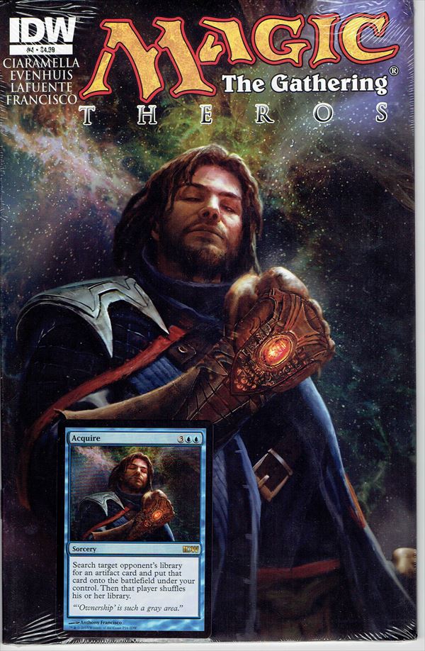 IDW Magic The Gathering Comic Book Theros Issue #4 Regular cover
