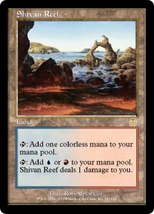 【Foil】(APC-RL)Shivan Reef/シヴの浅瀬