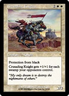 【Foil】(INV-RW)Crusading Knight/聖戦の騎士