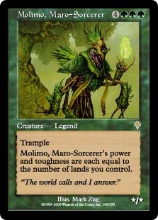 【Foil】(INV-RG)Molimo, Maro-Sorcerer/マローの魔術師モリモ