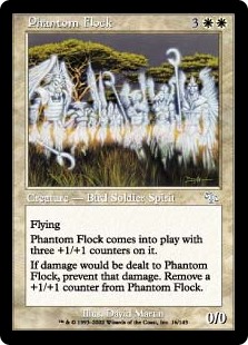 【Foil】(JUD-UW)Phantom Flock/幻影の群れ