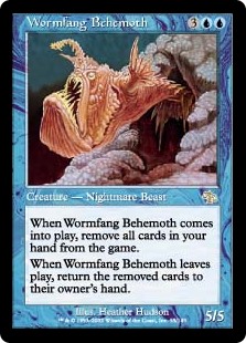 【Foil】(JUD-RU)Wormfang Behemoth/寄生牙のベヒモス