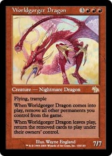【Foil】(JUD-RR)Worldgorger Dragon/世界喰らいのドラゴン