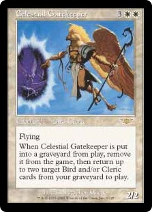 【Foil】(LGN-RW)Celestial Gatekeeper/天界の門番