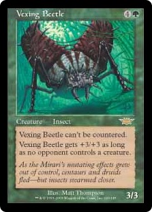 【Foil】(LGN-RG)Vexing Beetle/いらつき甲虫