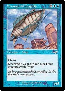 【Foil】(NEM-UU)Stronghold Zeppelin/要塞の飛行船