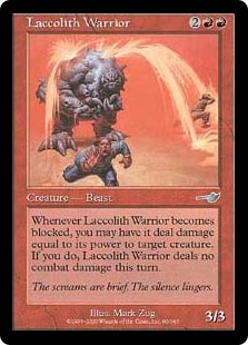 (NEM-UR)Laccolith Warrior/溶岩獣の戦士