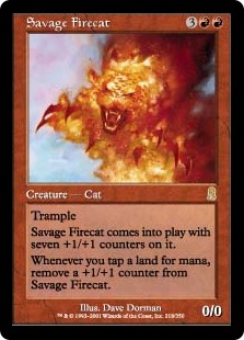 (ODY-RR)Savage Firecat/凶暴な火猫