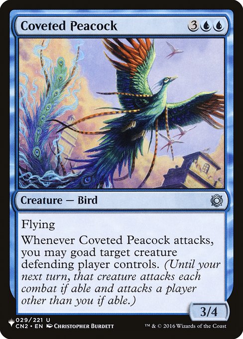 (PLIST-UU)Coveted Peacock/切望の孔雀