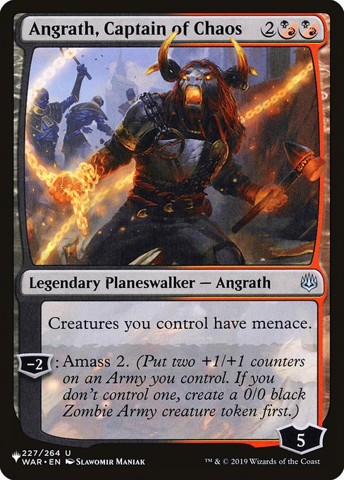(PLIST-UM)Angrath, Captain of Chaos/混沌の船長、アングラス