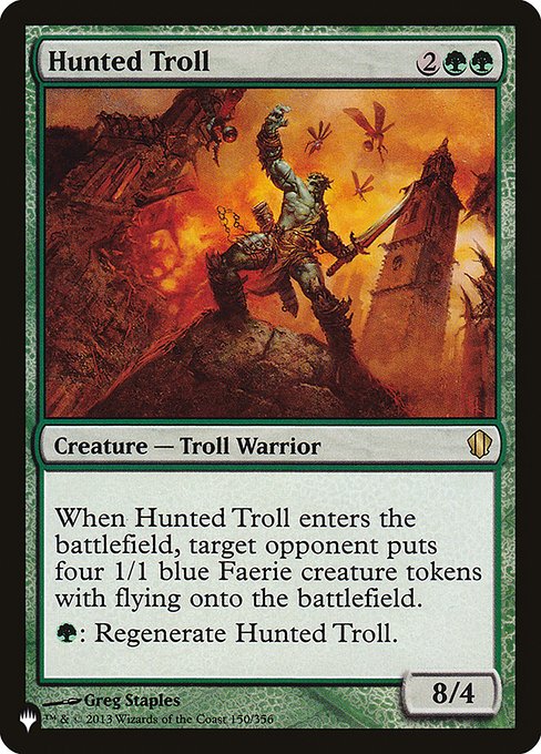 (PLIST-RG)Hunted Troll/狩り立てられたトロール