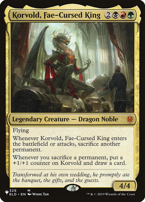 (PLIST-MM)Korvold, Fae-Cursed King/フェイに呪われた王、コルヴォルド