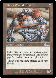 【Foil】(ULG-UA)Thran War Machine/スランの戦争機械