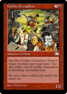 (WTH-UR)Goblin Grenadiers/ゴブリン擲弾兵