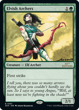 (30A-RG)Elvish Archers/エルフの射手