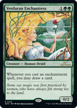 (30A-RG)Verduran Enchantress/新緑の女魔術師