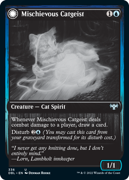 (DBL-UU)Mischievous Catgeist/悪戯な猫霊