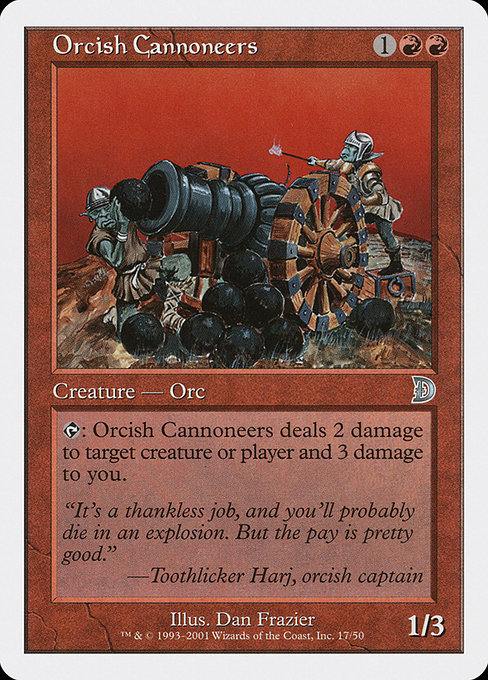 (DKM-UR)Orcish Cannoneers