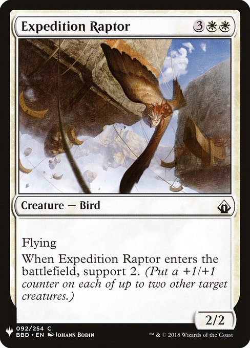 (MB1-CW)Expedition Raptor/探検の猛禽