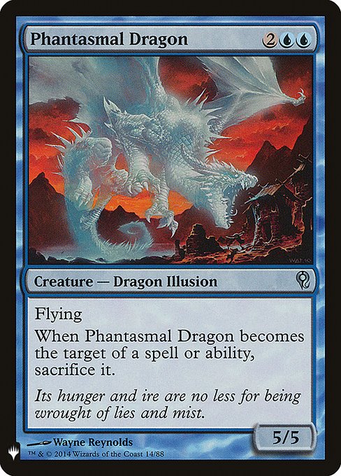 (MB1-UU)Phantasmal Dragon/幻影のドラゴン