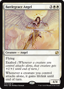 【Foil】(MM2-RW)Battlegrace Angel/戦誉の天使