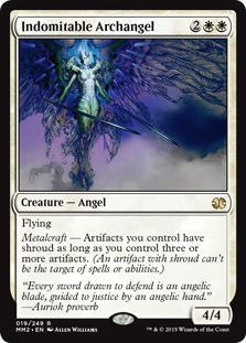 【Foil】(MM2-RW)Indomitable Archangel/不退転の大天使
