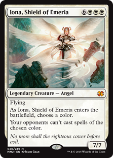 【Foil】(MM2-MW)Iona, Shield of Emeria/エメリアの盾、イオナ