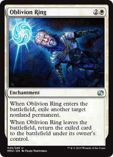 【Foil】(MM2-UW)Oblivion Ring/忘却の輪