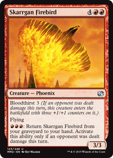 【Foil】(MM2-UR)Skarrgan Firebird/スカルガンの火の鳥