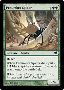 【Foil】(MMA-CG)Penumbra Spider/暗影の蜘蛛