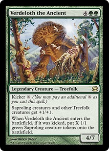 【Foil】(MMA-RG)Verdeloth the Ancient/古木のヴァーデロス