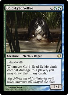 【Foil】(MMA-RM)Cold-Eyed Selkie/冷淡なセルキー